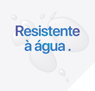 Resistente à água.